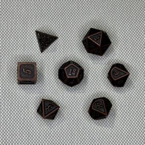 SET DE DADOS ESPECIALES METALICOS ROL #53