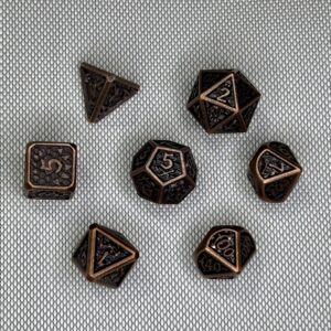SET DE DADOS ESPECIALES METALICOS ROL #55