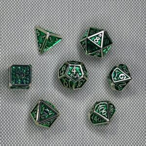 SET DE DADOS ESPECIALES METALICOS ROL #58