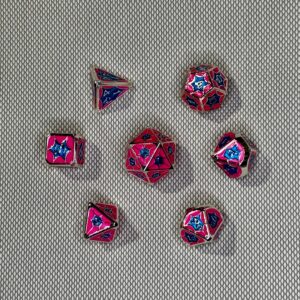 SET DE DADOS ESPECIALES METALICOS ROL #05
