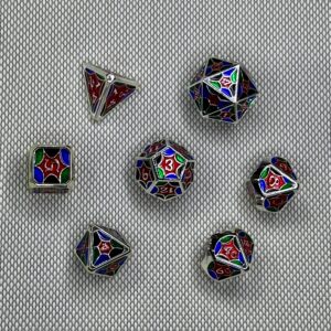 SET DE DADOS ESPECIALES METALICOS ROL #63