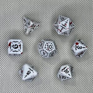 SET DE DADOS ESPECIALES METALICOS ROL #66