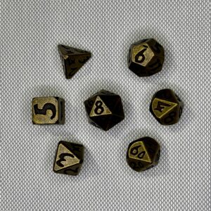 SET DE DADOS ESPECIALES METALICOS ROL #06