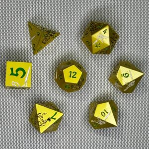 SET DE DADOS ESPECIALES METALICOS ROL #70