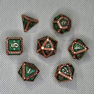SET DE DADOS ESPECIALES METALICOS ROL #73