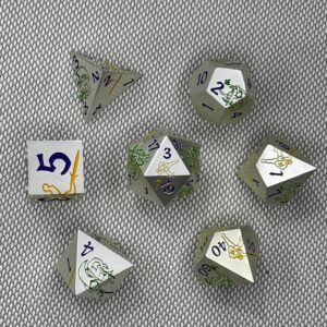 SET DE DADOS ESPECIALES METALICOS ROL #83