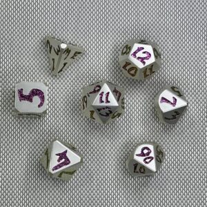 SET DE DADOS ESPECIALES METALICOS ROL #87