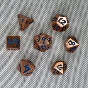SET DE DADOS ESPECIALES METALICOS ROL #89