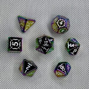 SET DE DADOS ESPECIALES METALICOS ROL #90