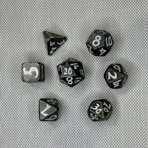 SET DE DADOS ESPECIALES METALICOS ROL #09