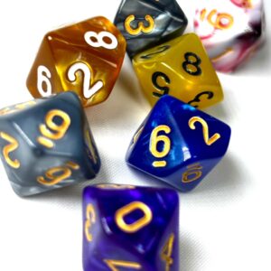 SET 7 DADOS 10 CARAS #25