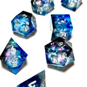 SET 7 DADOS ROL DE RESINA CON NUCLEO LIQUIDO #05