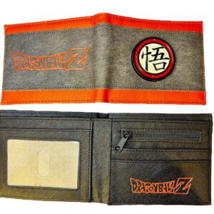 BILLETERA DRAGON BALL Z LOGO KAME BLANCO