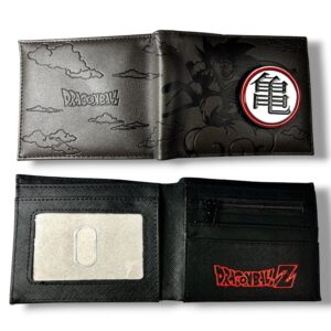 BILLETERA DRAGON BALL Z SÍMBOLO KAME NEGRA