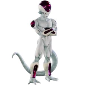 FIGURA DRAGON BALL Z FREEZER BRAZOS CRUZADOS PVC HARD TOY COLOUR SIZE 21 CM CON CAJA