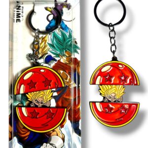 LLAVERO METAL GIRATORIO DRAGON BALL #05