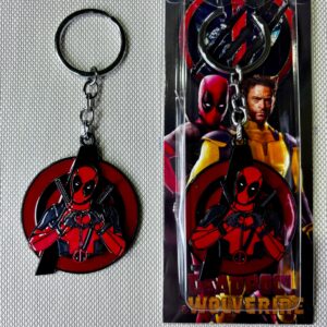 LLAVERO METAL GIRATORIO DEADPOOL #01