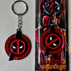 LLAVERO METAL GIRATORIO DEADPOOL #02