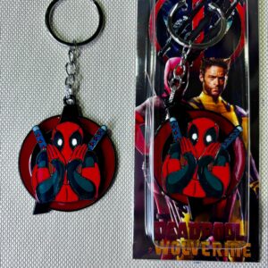 LLAVERO METAL GIRATORIO DEADPOOL #04