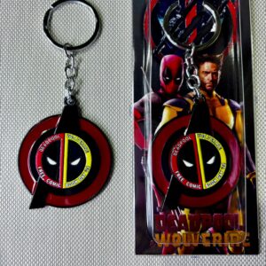LLAVERO METAL GIRATORIO DEADPOOL VS WOLVERINE #01