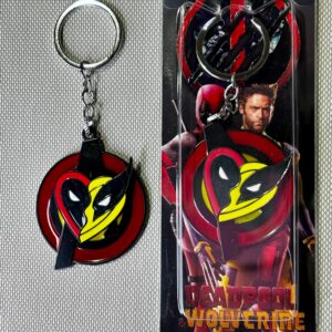LLAVERO METAL GIRATORIO DEADPOOL VS WOLVERINE #02