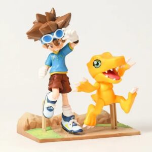 FIGURA DIGIMON TAICHI & AGUMON 2PCS 17 CM