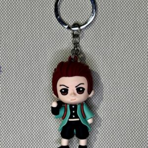 LLAVERO GOMA DEMON SLAYER-TANJIRO #01