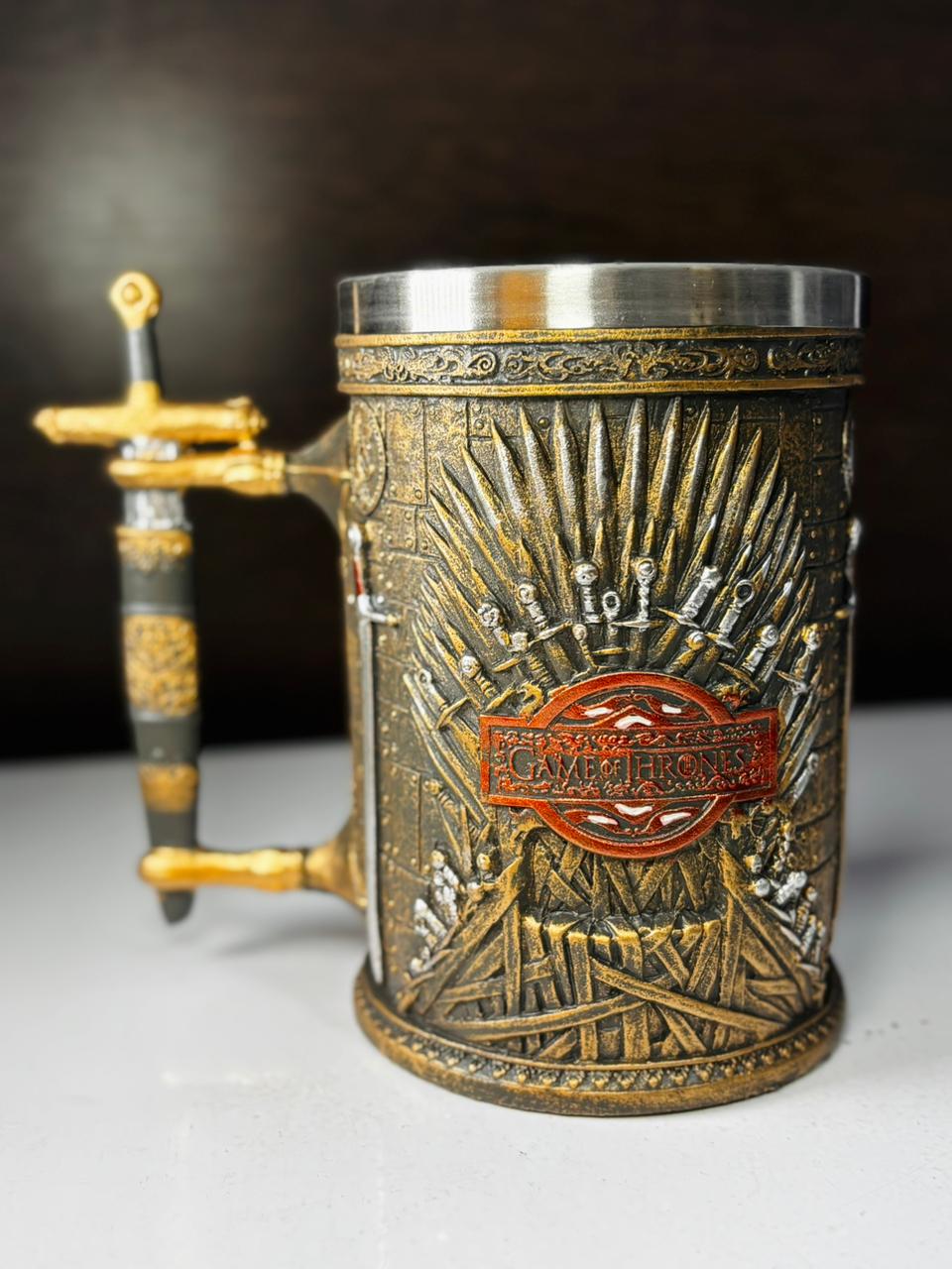 CHOPS GAME OF THRONES - TRONO DE HIERRO #02 DE ACERO INOXIDABLE