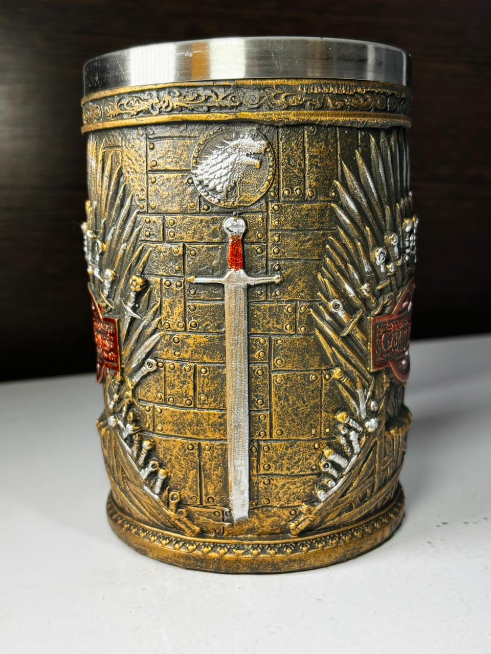 CHOPS GAME OF THRONES - TRONO DE HIERRO #02 DE ACERO INOXIDABLE