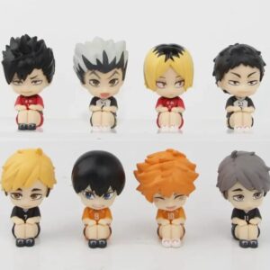 GASHAPONES HAIKYU #02 8PCS PVC HARD TOY OPP PACKING SIZE 6.5CM