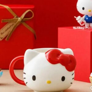 TAZA 3D CERÁMICA HELLO KITTY CON CAJA