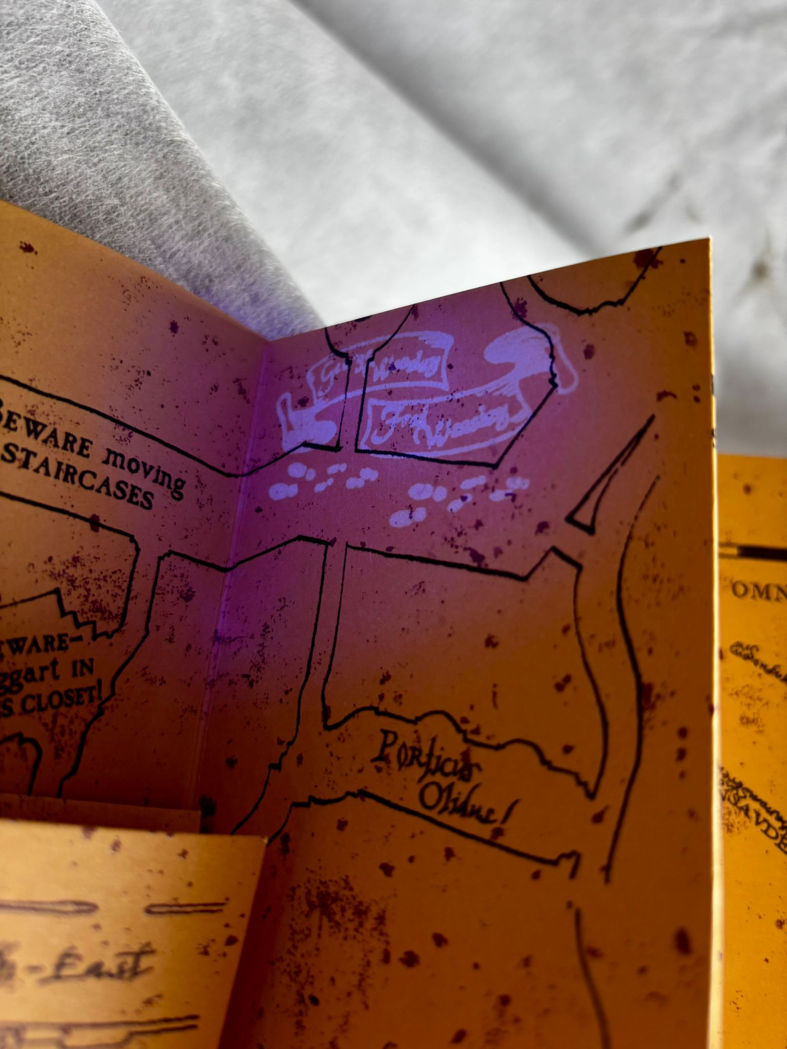 MAPA DEL MERODEADOR HARRY POTTER INTERACTIVO