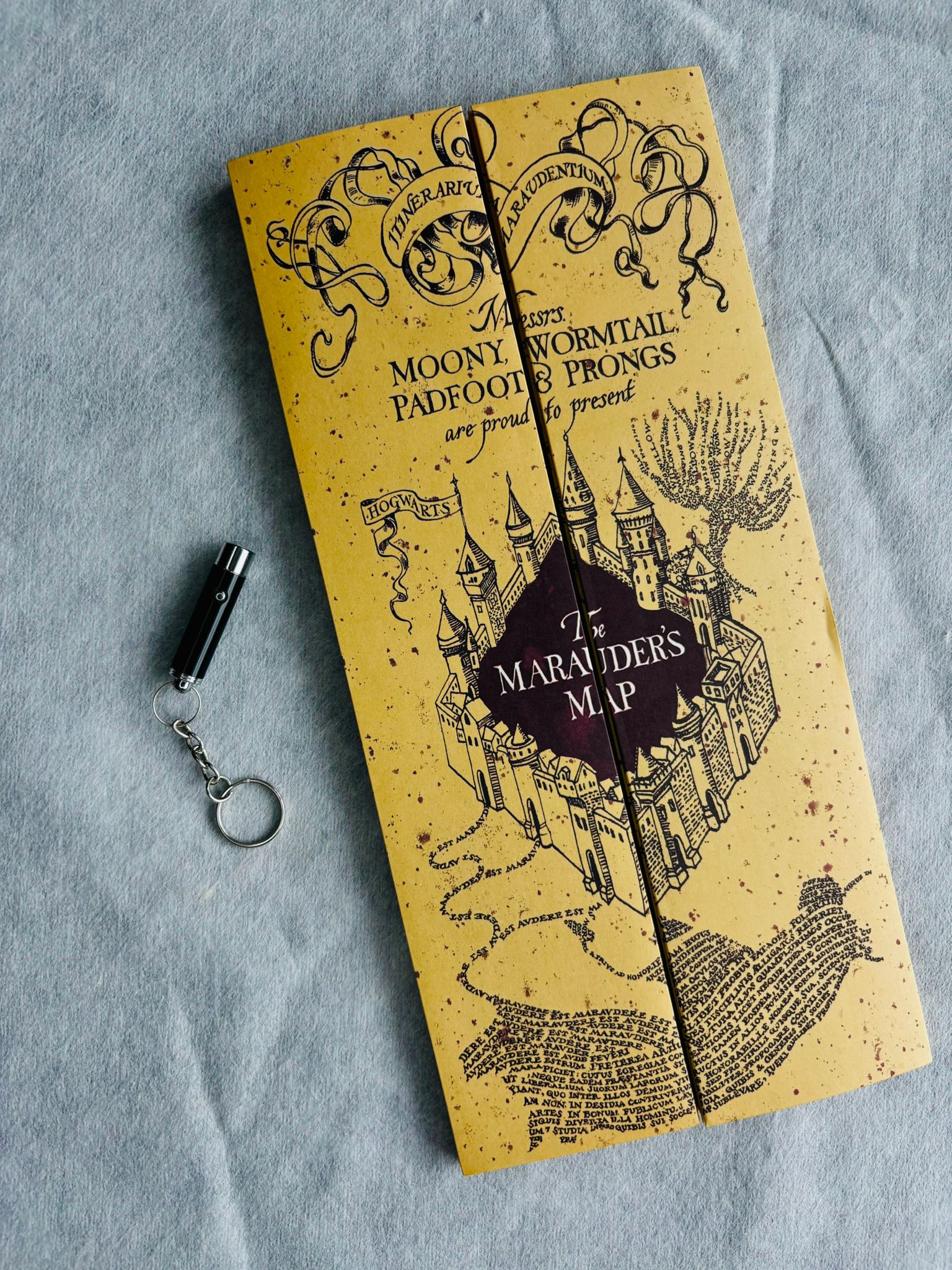 MAPA DEL MERODEADOR HARRY POTTER INTERACTIVO