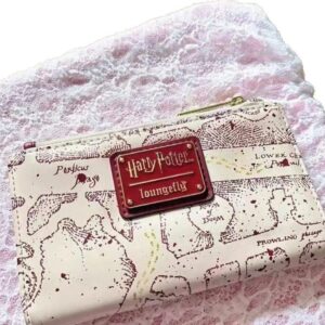 BILLETERA DAMA HARRY POTTER MAPA MERODEADOR