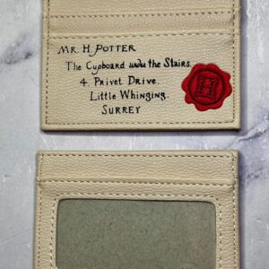 TARJETERO HARRY POTTER CARTA