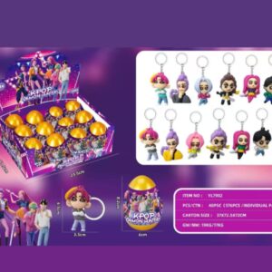 HUEVOS SORPRESA COLECCIONABLES KPOP DEMON-HUNTERS 12 PCS