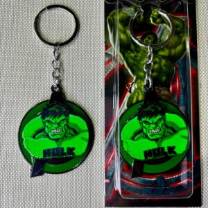 LLAVERO METAL GIRATORIO HULK #02