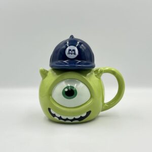TAZA 3D CERÁMICA MONSTER INC - MIKE WAZOWSKI CON GORRA CON CAJA
