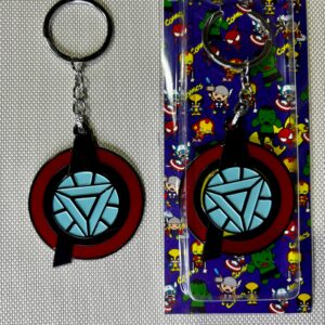 LLAVERO METAL GIRATORIO IRON MAN #01