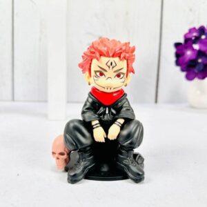 FIGURA JUJUTSU KAISEN - YUJU ITADORI PVC HARD TOY SET WITH BASE SIZE 13 CM
