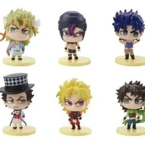 GASHAPONES JOJOS 6PCS SIZE 7 CM