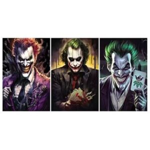 POSTER LENTICULAR JOKER 3 DISEÑOS EN 1 #01 - 40X30 CM