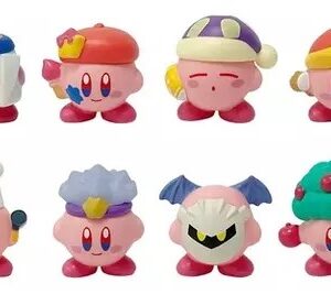GASHAPONES KIRBY 8PCS PVC HARD TOYS SIZE 7 CM