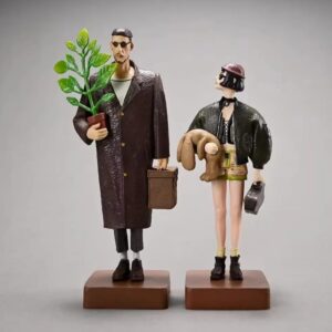 FIGURA LEON & MATHILDA - EL PERFECTO ASESINO - THE PROFESSIONAL 2PCS 14-16CM