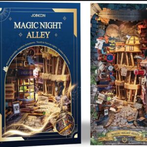 CASA DE MADERA PARA ARMAR HARRY POTTER MAGIC NIGHT ALLEY