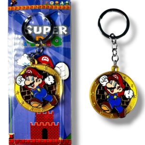 LLAVERO METAL GIRATORIO MARIO BROS #01