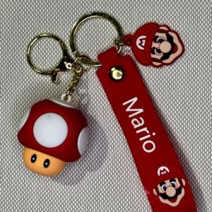 LLAVERO GOMA MARIO BROS - HONGO #04
