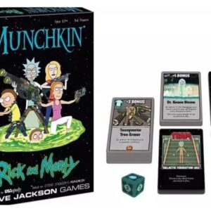 JUEGO DE CARTAS MUNCHKIN RICK AND MORTY