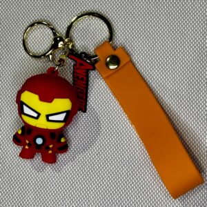 LLAVERO GOMA MARVEL IRON MAN #02