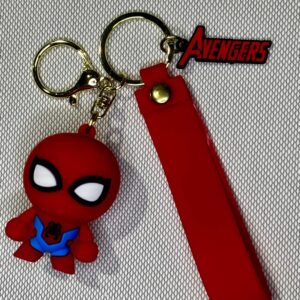LLAVERO GOMA MARVEL - SPIDERMAN #01